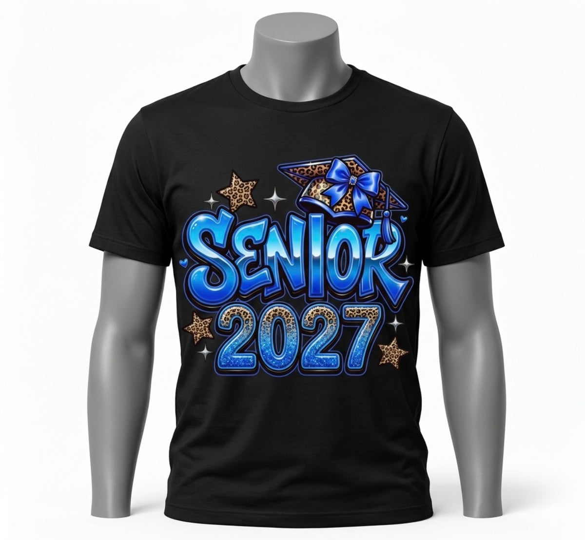 Blue Senior Graphic 2027 Unisex Tshirt
