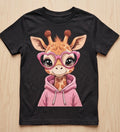 Cute Girls Giraffe Tshirt