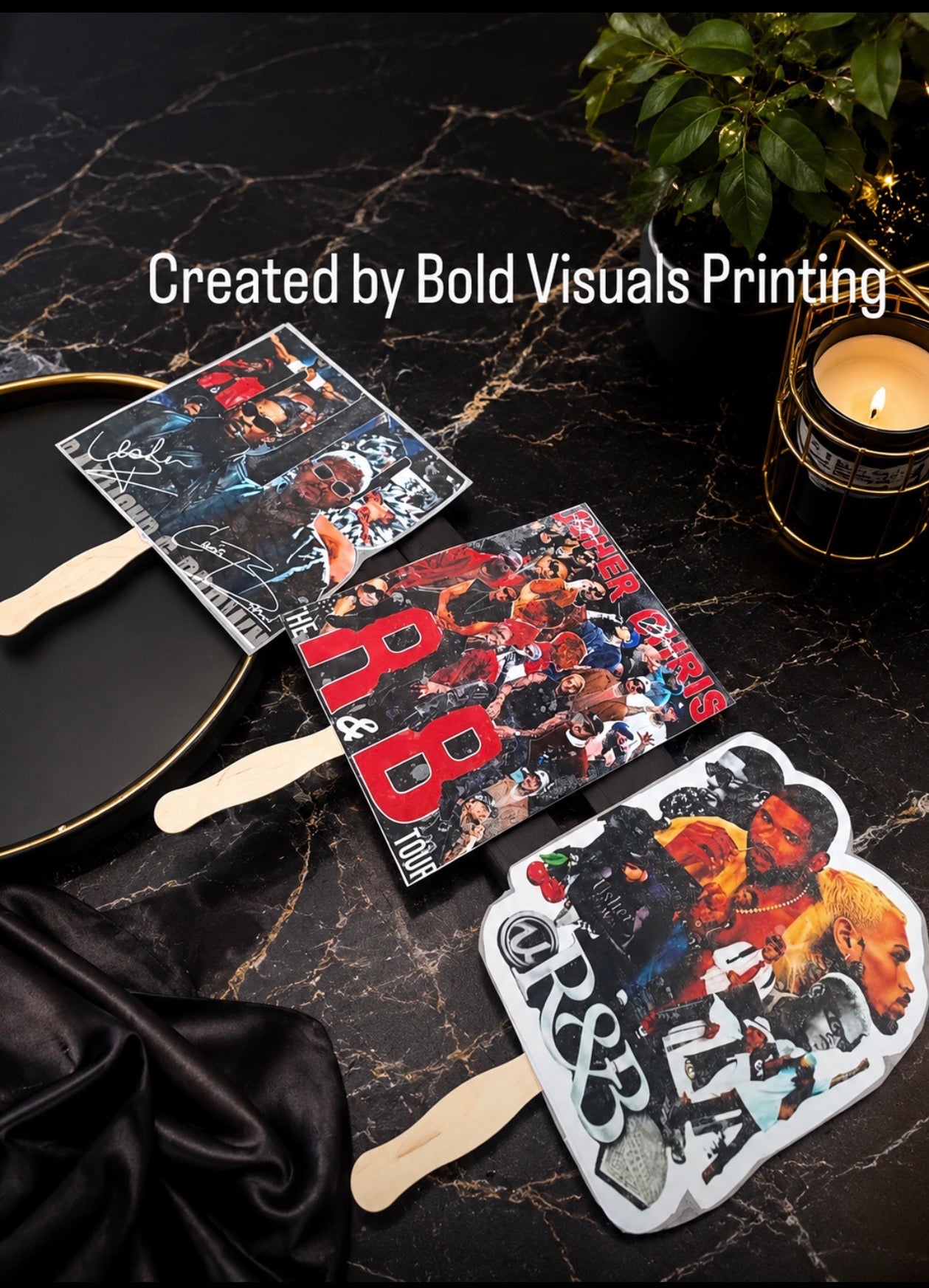 Customizable handheld Fans
