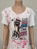 Raccoon custom Tshirt