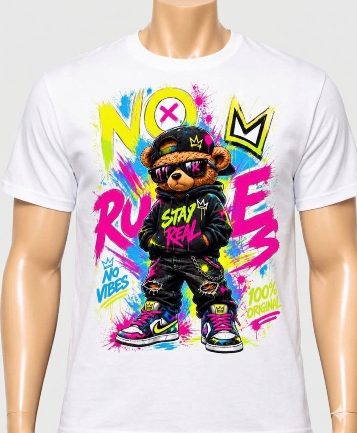 Custom No Rules Stay Real Tshirt