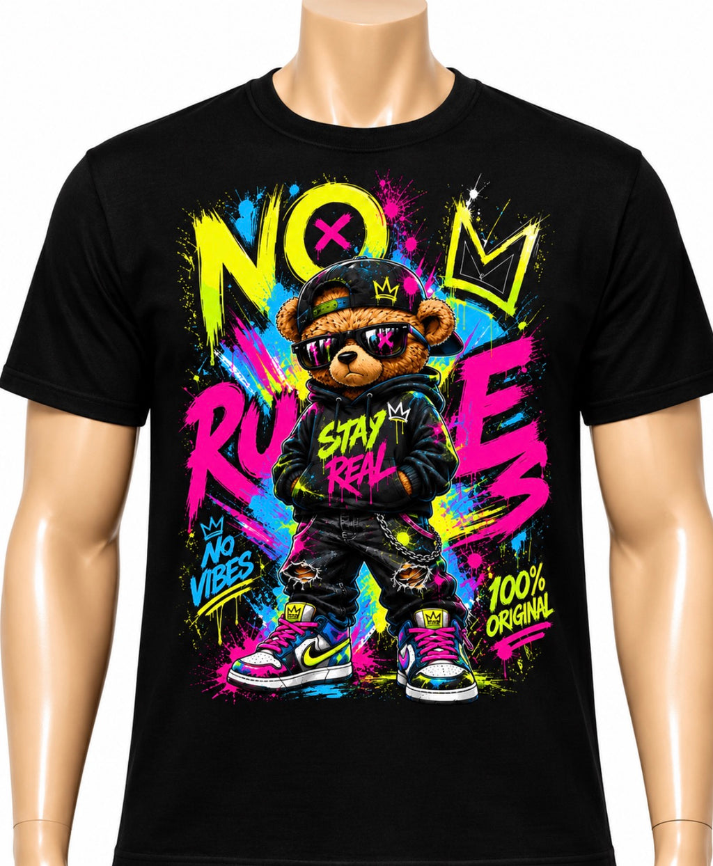 Custom No Rules Stay Real Tshirt