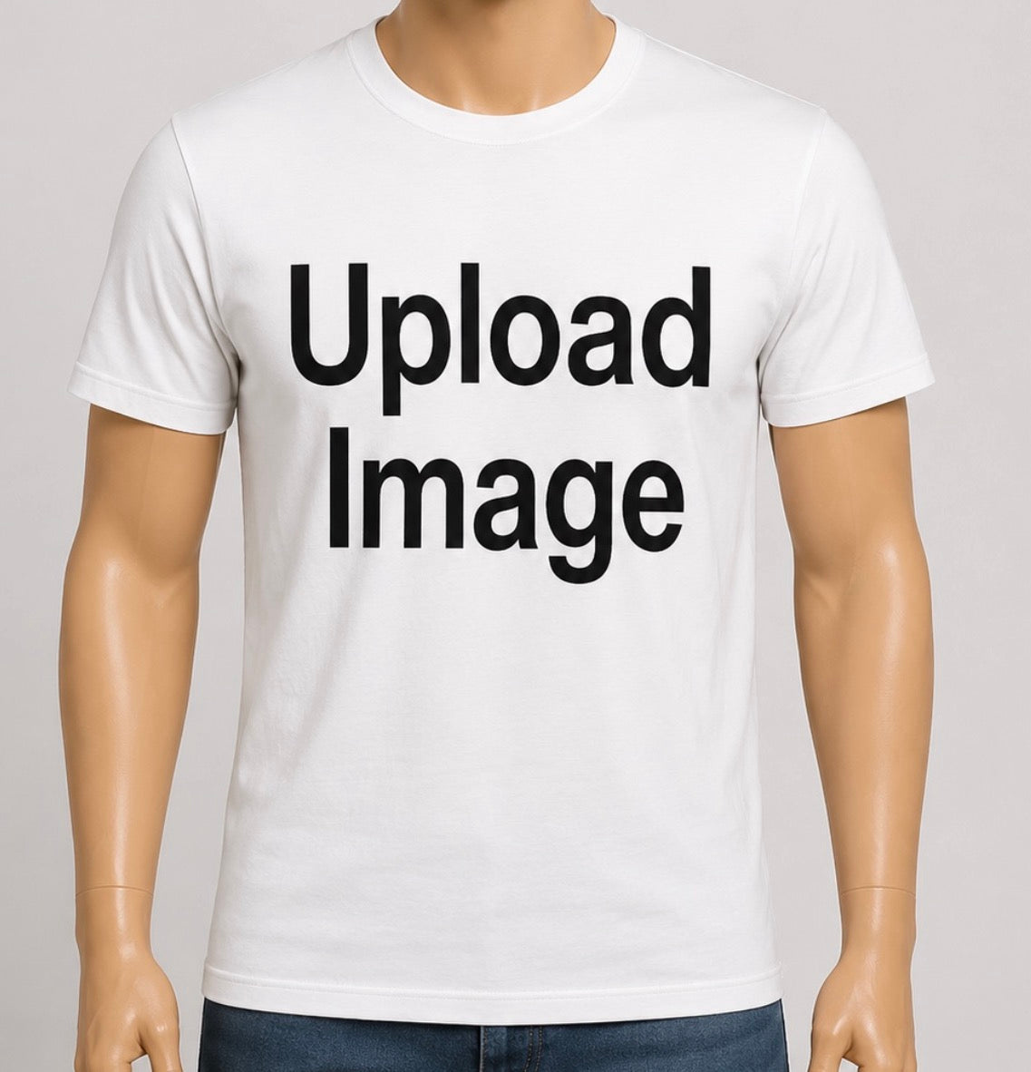 Bold Visuals Custom Printed T-Shirt – Upload Your Own Design, Personalized Unisex Tee