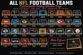 NFL Foldable Wooden Trays